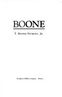 Cover of Boone by T. Boone Pickens