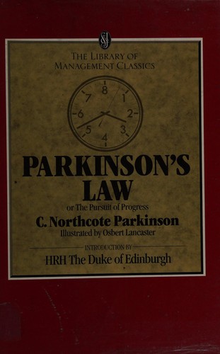 Cover of Parkinson's Law by C. Northcote Parkinson