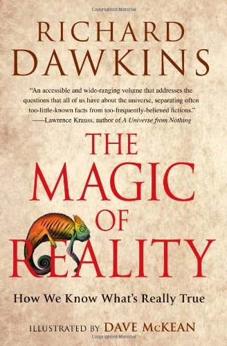 Cover of The Magic of Reality by Richard Dawkins and Dave McKean