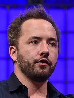 Drew Houston at Web Summit in 2014