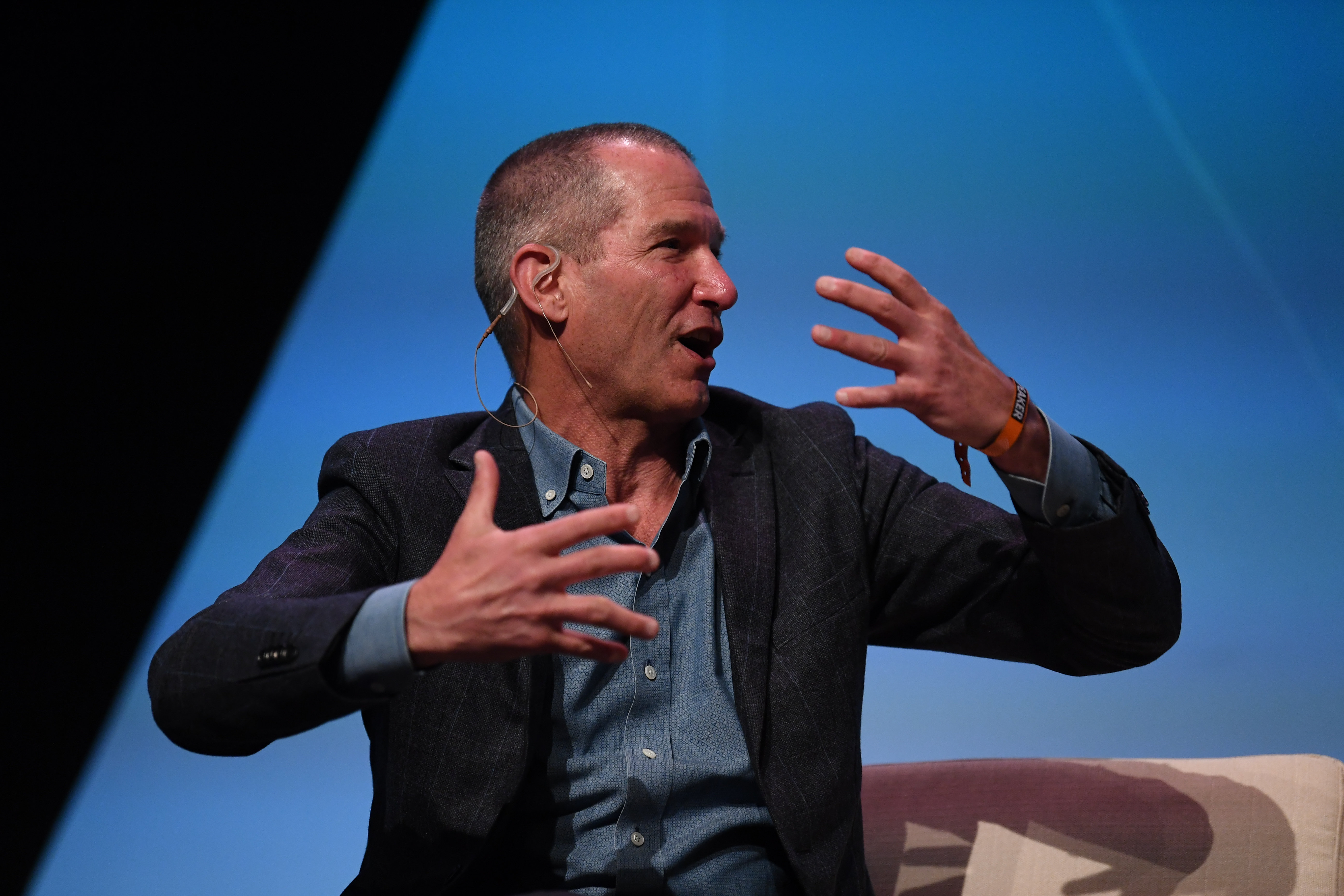 Jeff Jordan speaking at Collision 2018